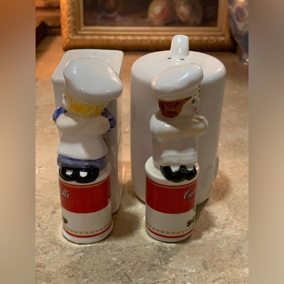 Vintage Campbells Soup Ceramic Salt & Pepper - Picture 8 of 8
